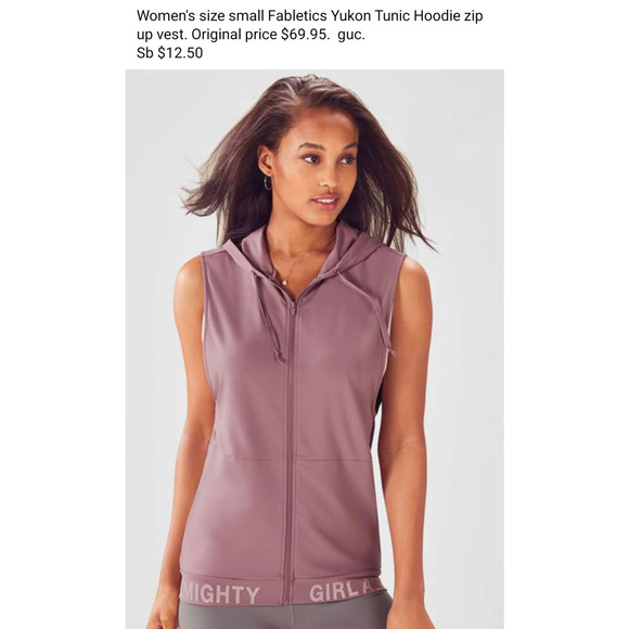 Fabletics womens size small Yukon Tunic Hoodie II in GUC - Picture 3 of 3